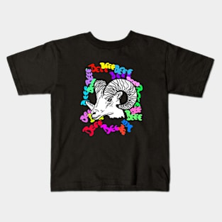 the goat's gaze Kids T-Shirt